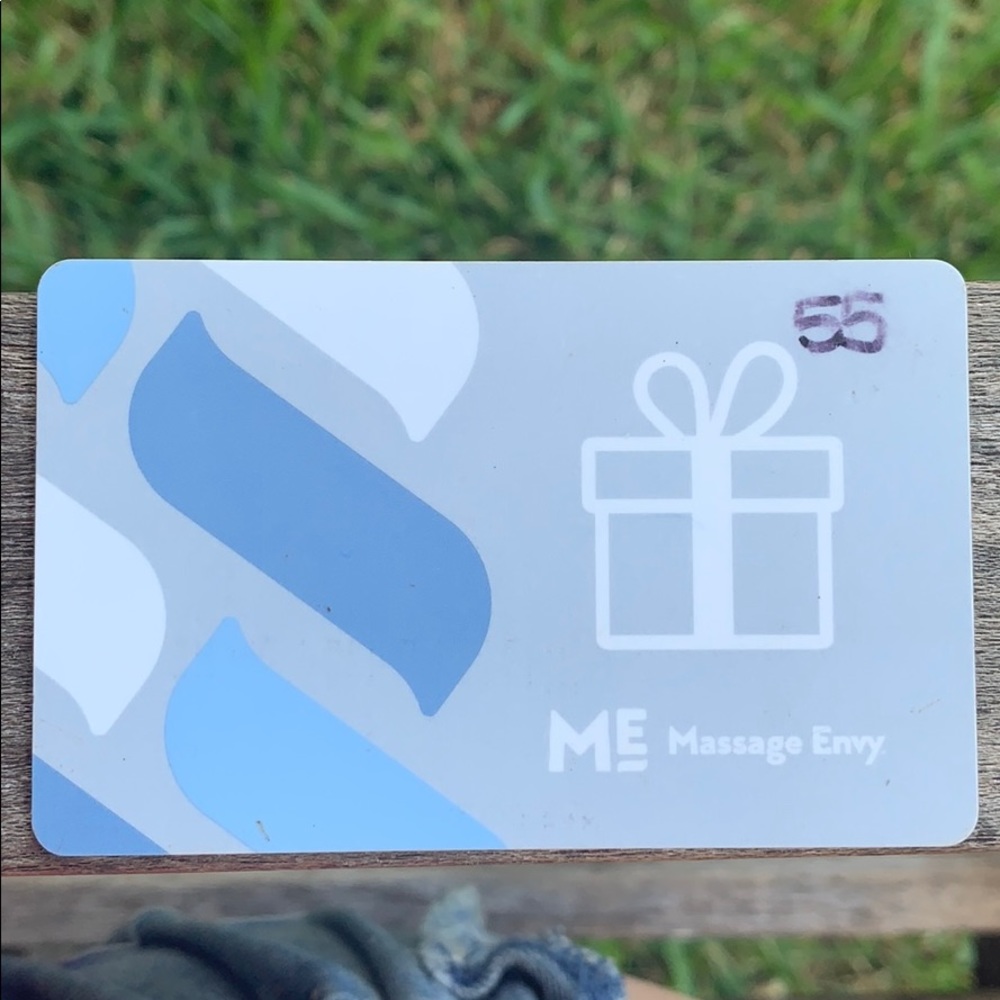 Unused $55 Massage Envy gift card